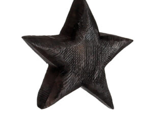 Etoile en Peuplier Noire H20cm