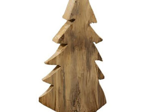 Décor Sapin Bois ht 80cm