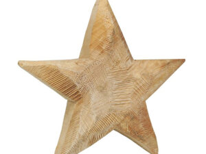 Etoile en bois H20cm