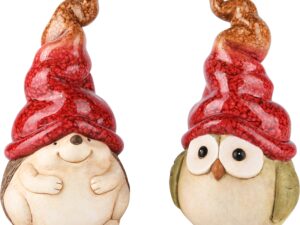 Figurine déco Hibou ou Hérisson