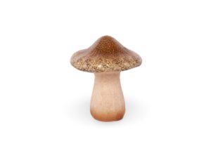 Champignon céramique marron