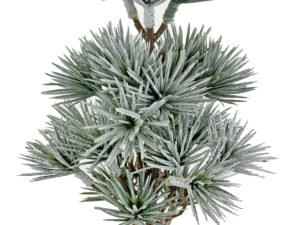 Socle en bois gris pour mélèze de 20 cm