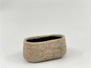 Pot céramique océan marron