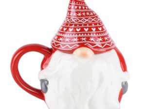 Mug avec couvercle forme Père Noël