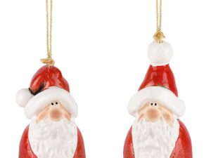 Cloche Père Noël céramique