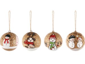 Boule de Noël en papier