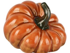 Citrouille décorative céramique 9x8x6cm
