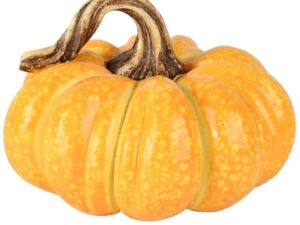 Citrouille décorative céramique 14x14x10cm